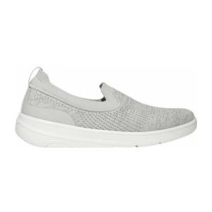 FitFlop - Super-Q Knit Slip-Ons - Instapper - Arctic Grey/Silver