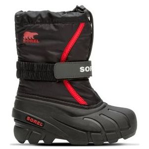 Sorel - Childrens Flurry - Snowboot - Zwart - Vilt