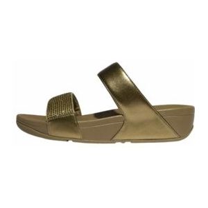 FitFlop Women Lulu Slide Hotfix Camo-Green-Schoenmaat 40