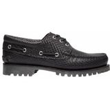 Timberland - Authentic Boat Shoe - Bootschoen - Zwart - Full Grain W Dark Brown