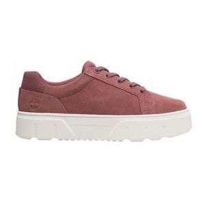 Timberland Women Laurel Court Low Lace Medium Red Suede-Schoenmaat 36