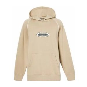 Timberland - Men Oval Logo Hoodie - Lemon Pepper - Katoen