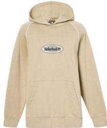 Timberland - Men Oval Logo Hoodie - Lemon Pepper - Katoen