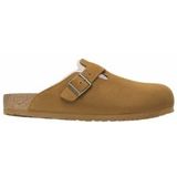 Birkenstock - Boston VL - Klomp - Bruin - Suède - Corduroy - Teddy Shearling