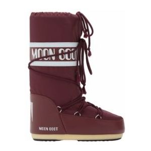 Snowboot Moon Boot Junior Icon Nylon Burgundy-Schoenmaat 23 - 26