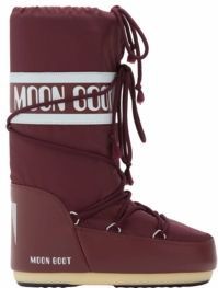 Snowboot Moon Boot Junior Icon Nylon Burgundy-Schoenmaat 23 - 26