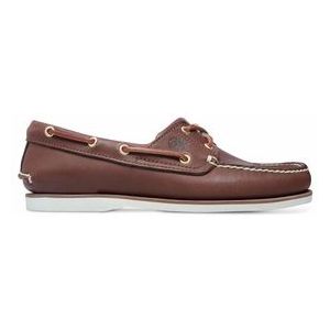 Timberland Heren Classic Boat 2 Eye Dark Brown Smooth-Schoenmaat 50