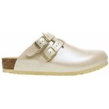 Klomp Birkenstock Kids Kay Birko-Flor Graceful Pearl White Narrow-Schoenmaat 35