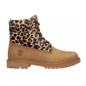 Timberland - Premium 6 Inch - Veterboots - Panterprint - Waterdicht Nubuckleer