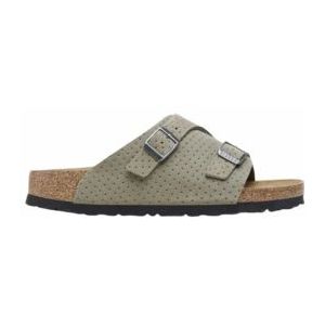 Slipper Birkenstock Unisex Zürich BS Suede Embossed Emboss Dots Stone Coin Narrow-Schoenmaat 38