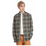 Timberland - Solucell Tartan Shirt - Overhemd - Grape Leaf - Lange Mouwen