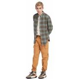 Timberland - Solucell Tartan Shirt - Overhemd - Grape Leaf - Lange Mouwen