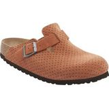 Klomp Birkenstock Women Boston BS Suede Embossed Emboss Dots Burnt Orange Narrow-Schoenmaat 41