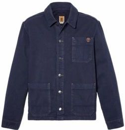 Timberland - WF Chore Jacket - Tussenjas - Indigo - Katoen/Hennep