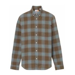 Overhemd Timberland Men Solucell Tartan Shirt Grape Leaf YD-L