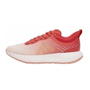 FitFlop Women FFRUNNER Ombre-Edition Mesh Running Sneakers Red Coral Urban White Blushy-Schoenmaat 36