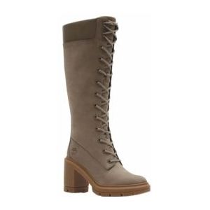 Timberland Women Allington Heights 14 inch Lace Taupe Gray-Schoenmaat 40