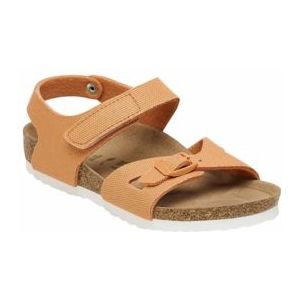 Sandaal Birkenstock Kids Colorado Rivet Logo Textile Vegan Canvas Papaya Narrow-Schoenmaat 32