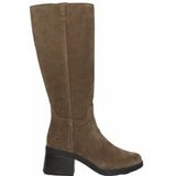Timberlandvoor vrouwen. TB0A43M8EIV1 Bellevaux hoge laarzen in bruin leer (37.5 W), Plat, Ritssluiting, Casual