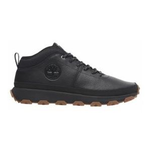 Timberland Men Winsor Trail Mid Lace Black Full Grain-Schoenmaat 45