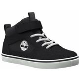Timberland - Stone Jump Mid Hook & Loop Sneaker - Black Suede - Sneakers