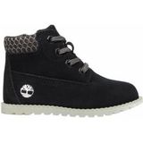 Timberland - Pokey Pine Mid Lace Up With Zip Boot - Zwart Suède - Veterboots