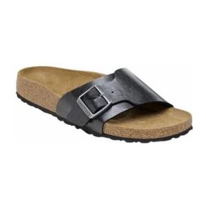 Slipper Birkenstock Women Catalina BS Birko-Flor Graceful Licorice Narrow-Schoenmaat 42