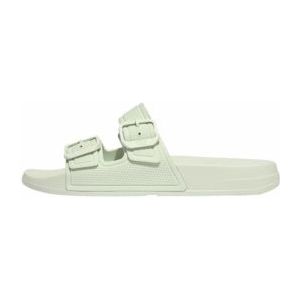 FitFlop Women iQushion Two-Bar Buckle Slides Sagebrush-Schoenmaat 36