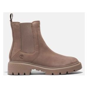 Timberland Womens Cortina Valley Chelsea Taupe Gray-Schoenmaat 41,5