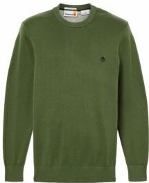 Timberland - Williams River - Trui - Black Forest Green - Biologisch Katoen