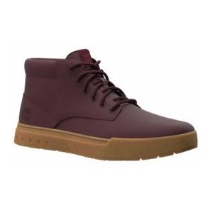 Timberland - Maple Grove Mid Lace Up Sneaker - Burgundy Nubuck - Schoen