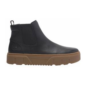 Timberland Women Laurel Court Mid Pull On Black Full Grain-Schoenmaat 37