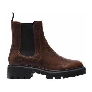 Timberland Women Cortina Valley Mid Chelsea Dark Brown-Schoenmaat 37,5