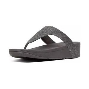 Zilveren Teenslippers FitFlop Lottie Glitzy Toe-Post