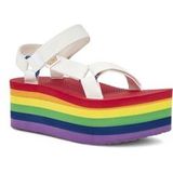 Teva - Flatform Universal - Sandaal - Wit - Gerecycled Materiaal - Speciale Pride Editie