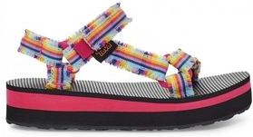 Teva - Midform Fray - Sandalen - Black Multi - Textiel van Gerecycled Plastic