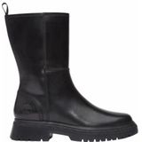 Timberland Women Cambria Valley Tall Zip Up Boot Black Full Grain-Schoenmaat 36