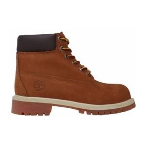 Timberland Youth 6 inch Premium Boot Rust Nubuck with Honey-Schoenmaat 35