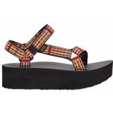 Teva - Flatform Universal - Sandaal - Modern Check Lemon Drop - Textiel