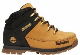 Timberland - Euro Sprint - Leren Veterschoenen - Geel - Voor Kinderen