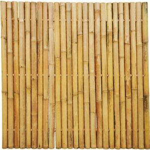 Bamboescherm 60-90mm 200x180cm