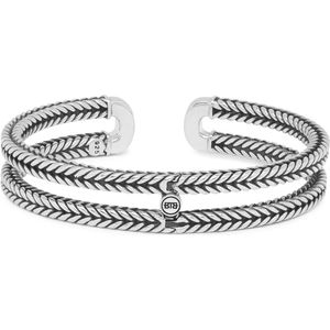 Buddha to buddha barbara link cuff silver