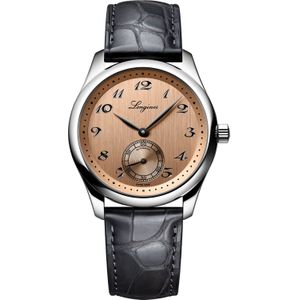 Longines master collection petite seconde salmon dial 38.5 mm