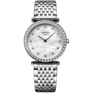 La grande classique de longines small 29 mm met diamant