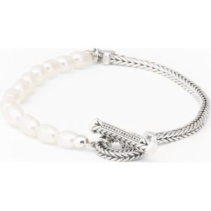 Buddha to buddha barbara pearl bracelet silver