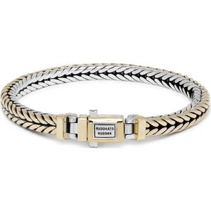 Buddha to buddha barbara xs bracelet silver/gold 14kt yg