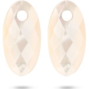 Blush mix & match "gemstones" bedelhangers parelmoer 30 mm