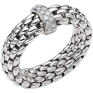 Fope gioielli flex'it vendôme ring met diamant - small