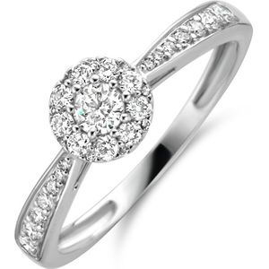 Blush diamonds ring met 0.46ct diamant maat 54