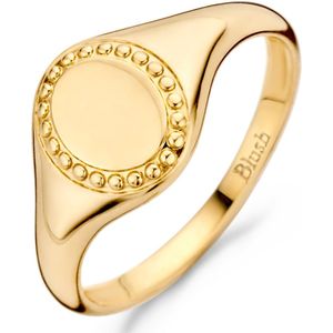Blush 14 karaats geelgouden ring